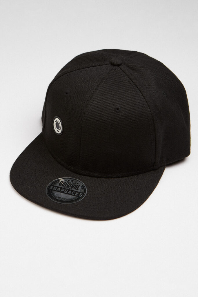 Snapback with PVC Label with Company Logo