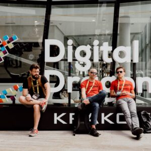 A productive day at the Digital Dragons office in the Kraków Technology Park