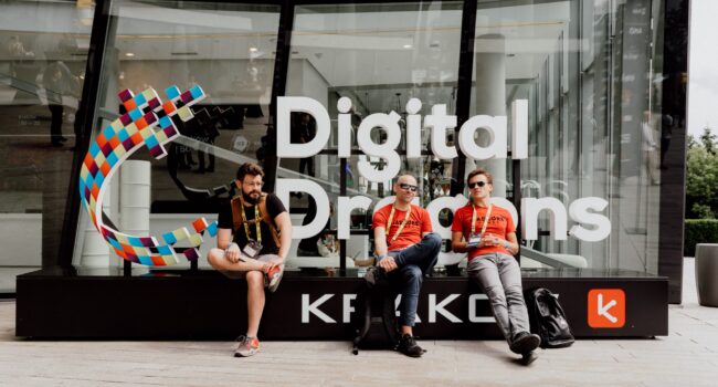 A productive day at the Digital Dragons office in the Kraków Technology Park