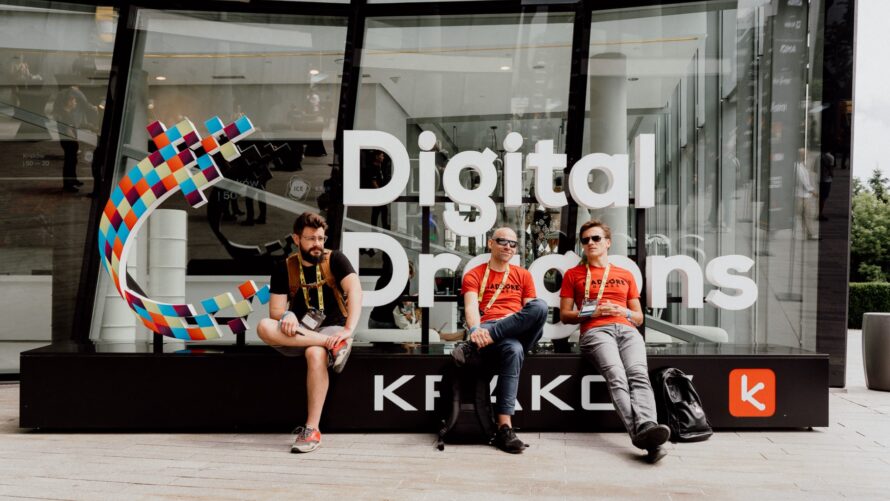 A productive day at the Digital Dragons office in the Kraków Technology Park