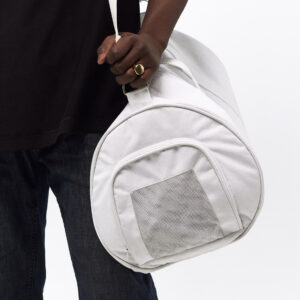 White sports bag