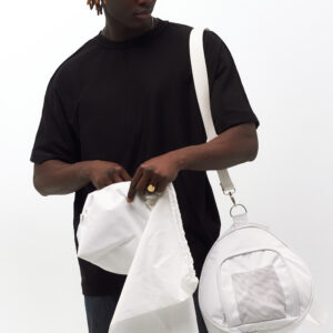 White sports bag