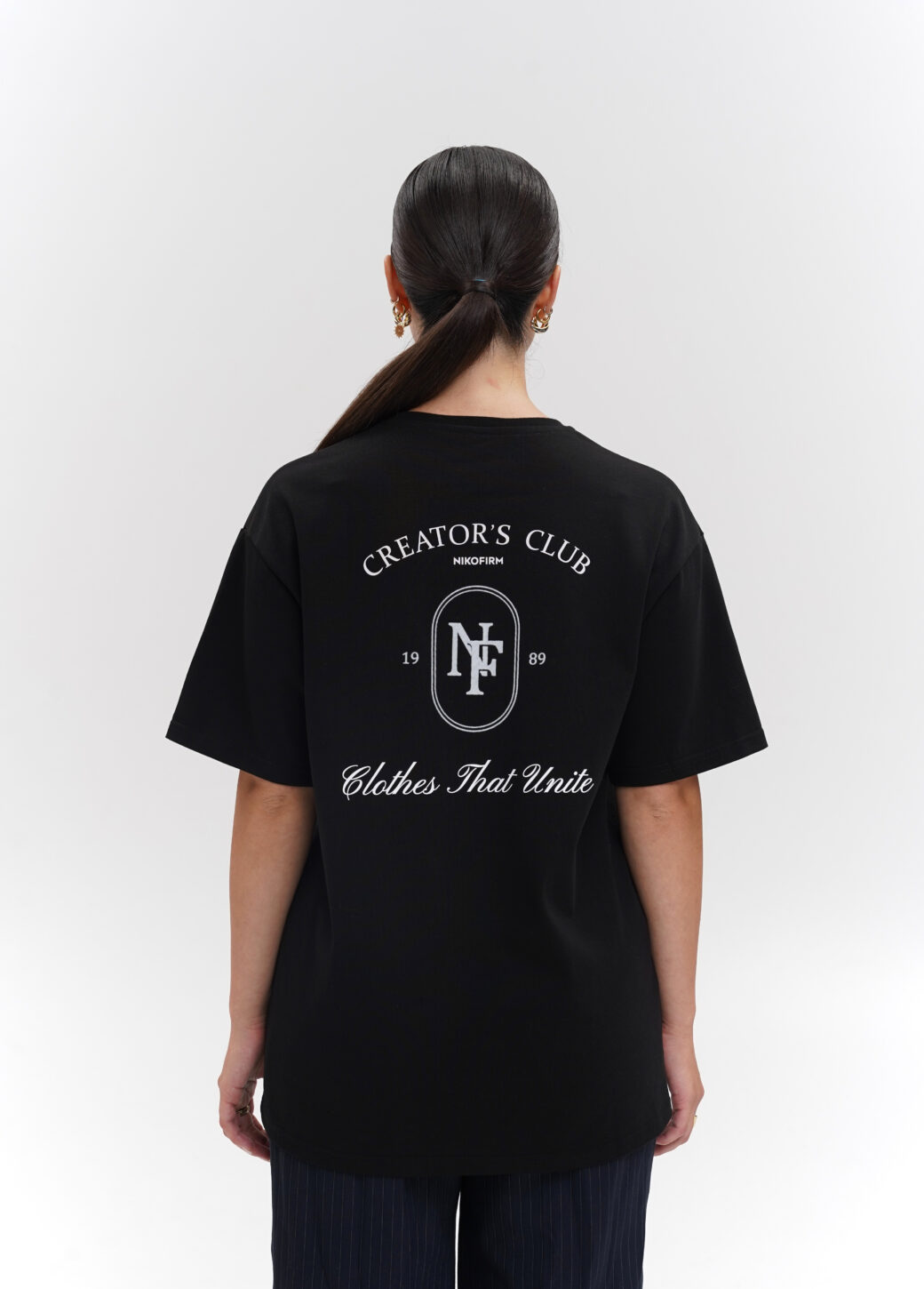 Black T-shirt Nikofirm