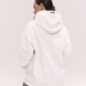 White hoodie NIKOFIRM