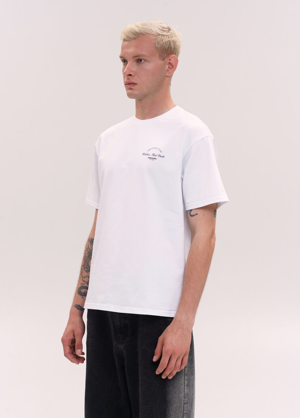 White T-shirt Nikofirm