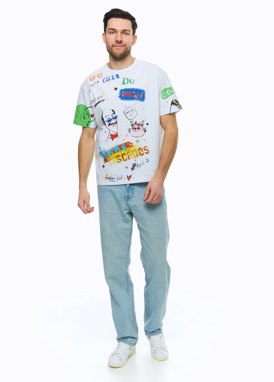 T-shirt Playrix with colorful print