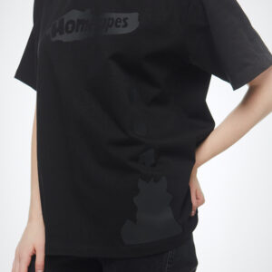 Black T-shirt Playrix with print