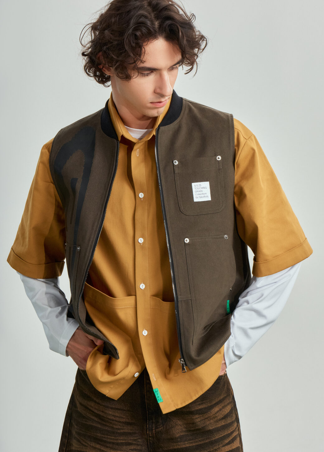 Vest TOUCHING GRASS