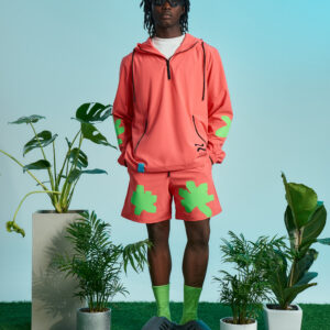 Suit TOUCHING GRASS with swimming shorts