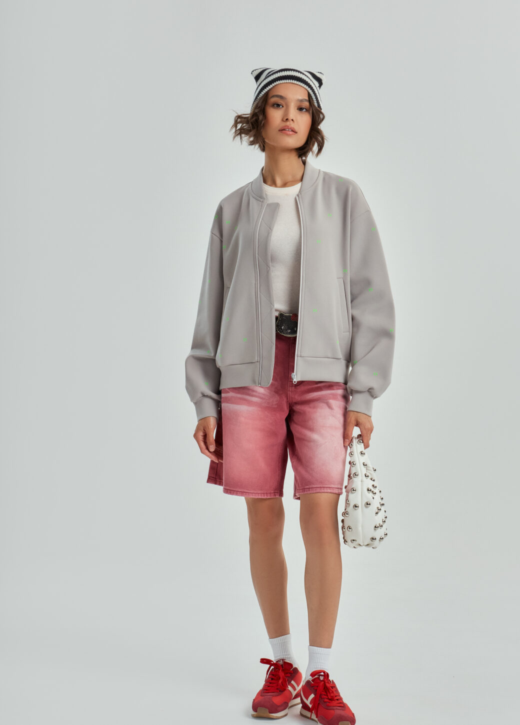 Bomber jacket TOUCHING GRASS